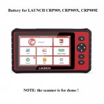 Battery Replacement for LAUNCH CRP909 CRP909X CRP909E Scanner